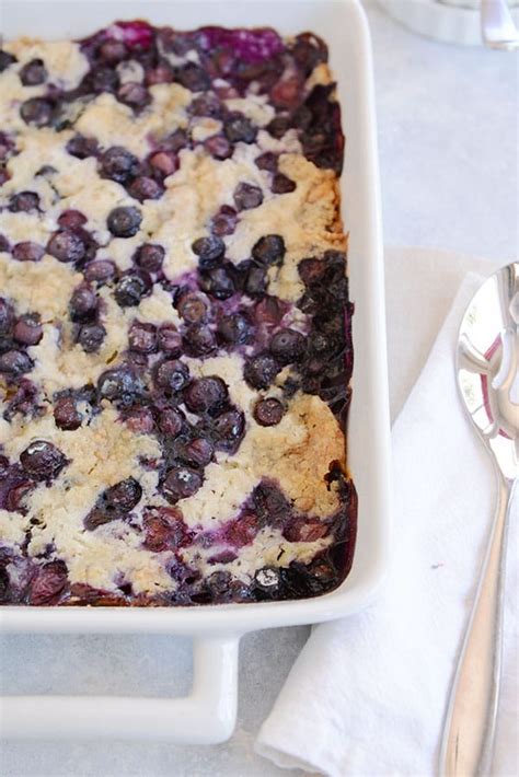 Blueberry Dump Cake Recipe Mel S Kitchen Cafe