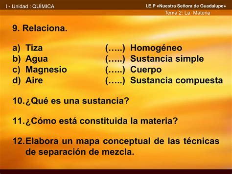 La Materia Y Sus Propiedades Ppt