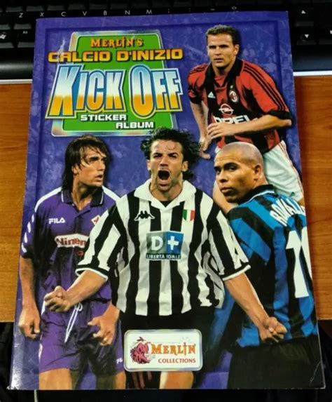 Album Figurine Calciatori Merlin S Kick Off Completo Poster