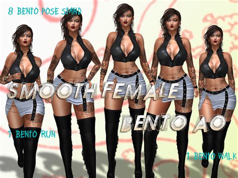 Second Life Marketplace Smooth Female Bento Ao