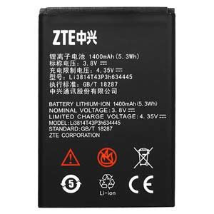 Аккумулятор ZTE Li3816T43P3H604550 батарея для ZTE