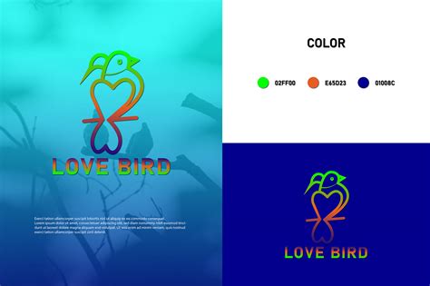 Love Bird Logo Design on Behance