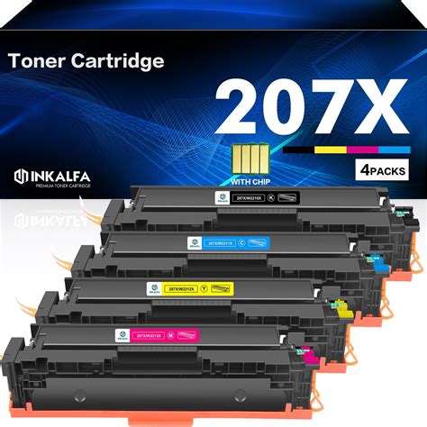 HP Hewlett P HP Original Toner Multipack 207X 1x W2210X W2211X W2212X