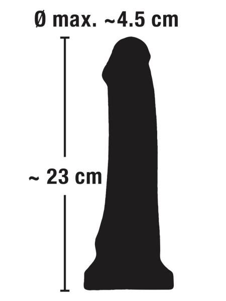 Czarne Realistyczne Dildo Penis Z Przyssawk Cm Redarena Pl