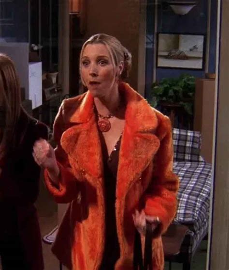 FRIENDS Season 5 Phoebe Buffay Faux Fur Coat - Movie Jackets