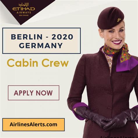 Etihad Cabin Crew Recruitment Berlin 2020 Germany Apply Now