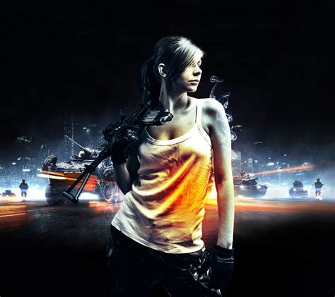 Battlefield Girl Wallpapers On Wallpaperdog