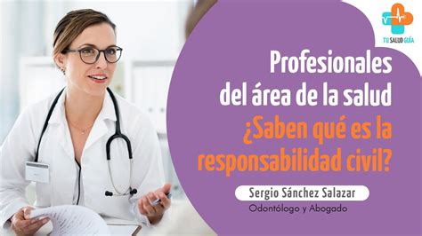 Profesionales Del Rea De La Salud Saben Qu Es La Responsabilidad