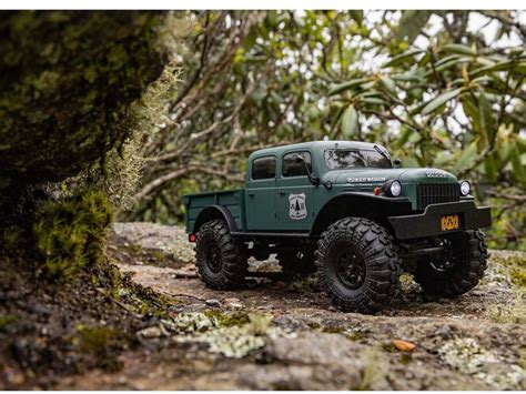 Axial Axi00007t2 124 Scx24 Dodge Power Wagon 4wd Rock Crawler Brushed