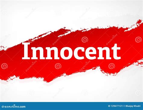 Innocent Red Brush Abstract Background Illustration Stock Illustration ...