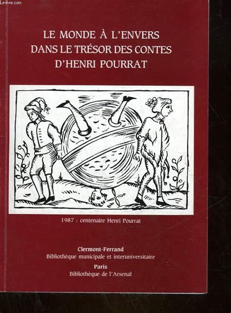 LE MONDE A L ENVERS DANS LE TRESORS DES CONTES D HENRI POURRAT Von