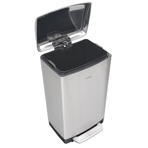 Lixeira D Slim Pedal Inox 30L Tramontina Lazer Shop