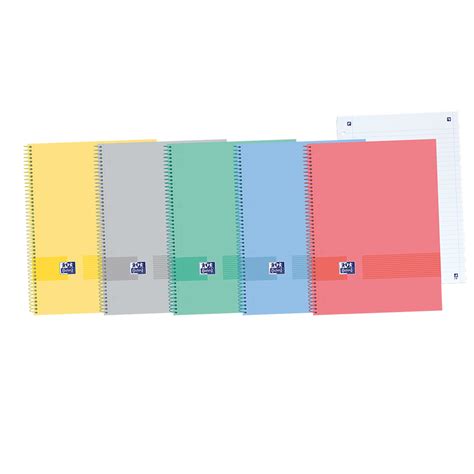 Oxford Caderno Espiral Oxford You A Folhas Pautado Cores