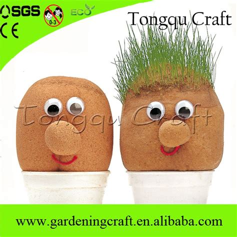 Growing Grass Head Man Doll Mr Potato Grass Man Store Product