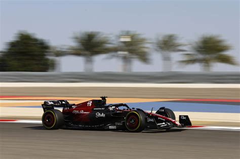 Bahrain GP Practice Team Notes Alfa Romeo Pitpass