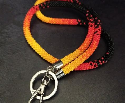 Native American Beaded Lanyard Patterns