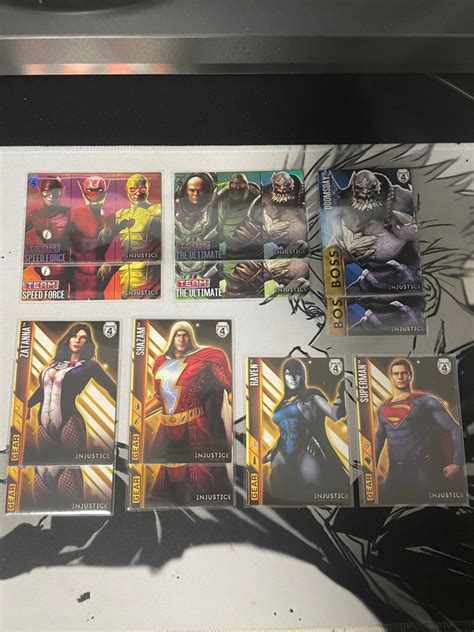 Injustice Arcade Cards Series 4 Hobbies Toys Toys Games On