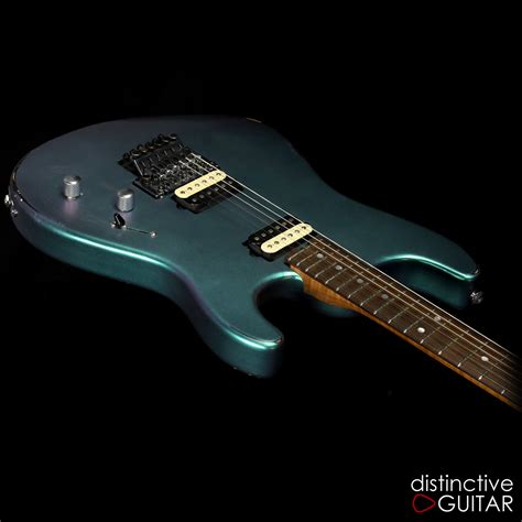 Iconic Guitars Evolution Sd Opaline Amethyst Guitars Electric Solid Body Distinctive Guitar