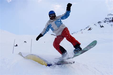 Shot From 2 Week Snowskool Snowboarding Instructor Course In Meribel