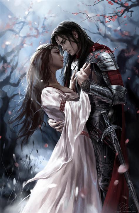 Lancelot And Guinevere By Olggah On Deviantart