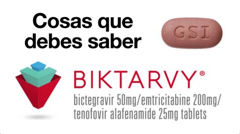 Biktarvy Cosas Que Debes Saber Tratamiento De Vih Sida Antirretrovirales Youtube