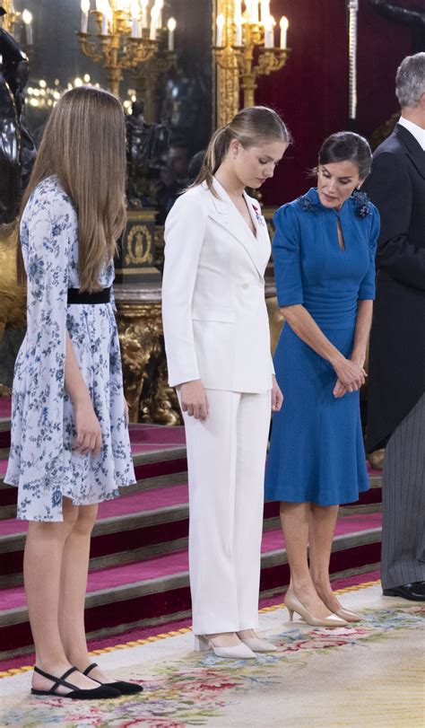 Photo L Infante Sofia D Espagne La Princesse Leonor La Reine