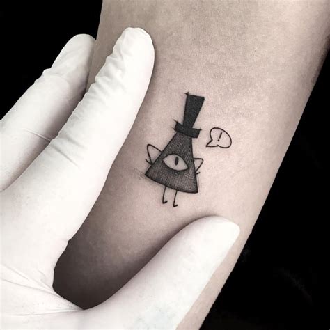 Tiny Bill Cipher Boas Ideias Para Tatuagem Tatuagem De Rick E Morty