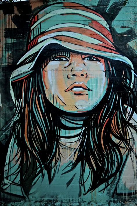 5 Amazing Graffiti Portraits From Alice Pasquini In Italy