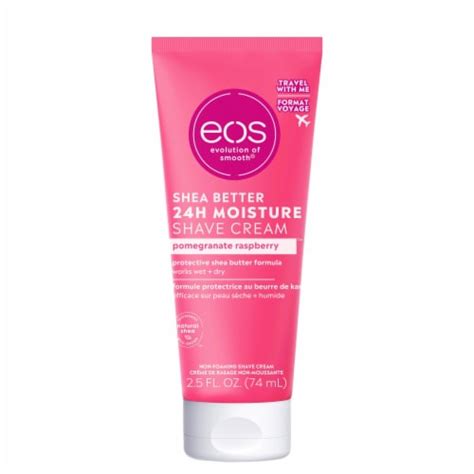 Eos Travel Size Shea Better Pomegranate Raspberry Shave Cream Fl