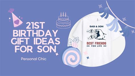 Top 43 Unique 21st Birthday Gift Ideas for Son from Parents - Personal Chic