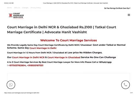 Ppt Court Marriage In Delhi Ncr And Ghaziabad Rs2100 Tatkal Court