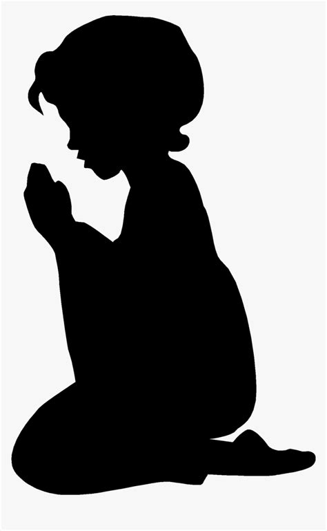 Kneeling Silhouette Clip Art - Person Kneeling Clipart, HD Png Download ...