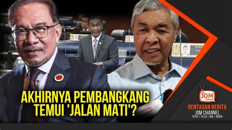 Rentasan Gempar Kini Pembangkang Meroyan Dengan Cadangan Zahid