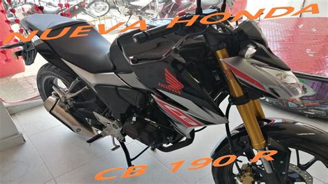 Nueva Honda Cb 190 R Version 20 Modelo 2021 Primeras Impresiones