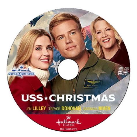 USS CHRISTMAS DVD HALLMARK MOVIE 2020 Jen Lilley, Trevor Donovan ...