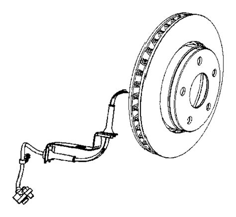 Jeep Wrangler Rotor Brake Front 52060137ab Libertyville Il