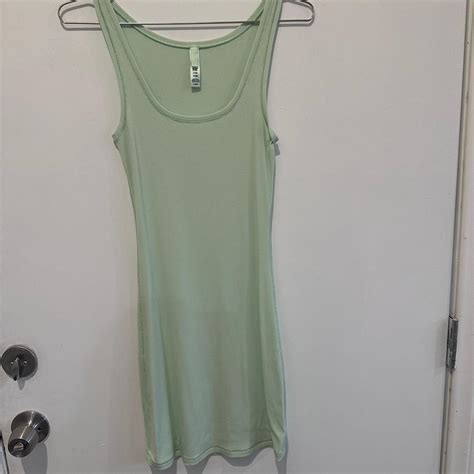 Skims Soft Lounge Honeydew Tank Dress Skims Dress Depop