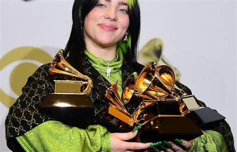 Grammys 2020 Billie Eilish Fue La Gran Ganadora De La Noche Fm Top Pilar