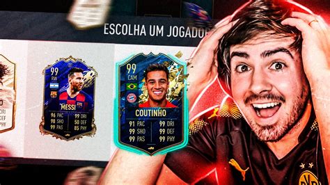 HISTORICO EA LIBEROU CARTINHAS IMPOSSÍVEIS E CONSEGUI O COUTINHO TOTS