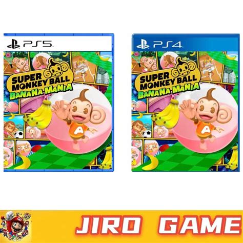 PS4 PS5 Super Monkey Ball Banana Mania 1 2 English Chinese Shopee