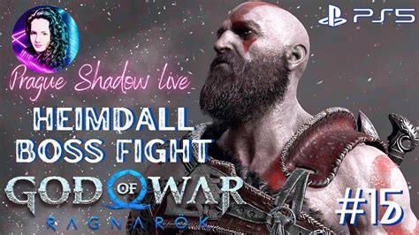 GOD OF WAR Ragnarok HEIMDALL Boss FIght Vanaheim Live Part 15