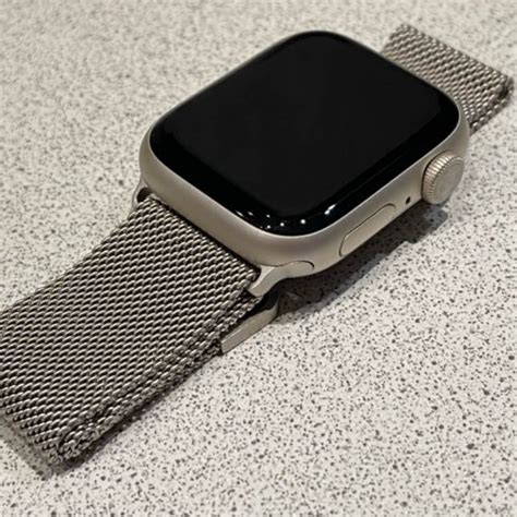 Milanese Loop Apple Watch Bands Space Black