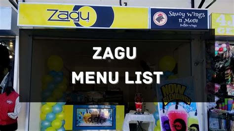 Zagu Menu Prices Philippines 2025 [Updated] — All About Philippines Menu