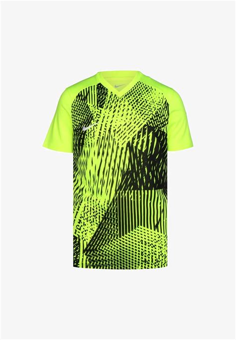 Nike Performance Dri Fit Precision Vi Voetbalshirt Volt Black White