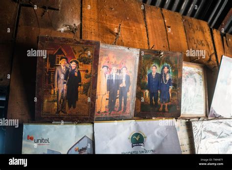 Hill Tribe Akha People Laos Asia Stock Photo Alamy