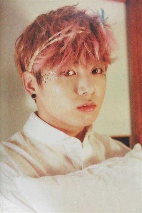 Jungkook With Pink Hair Was A Blessing He Looks Ethereal In This