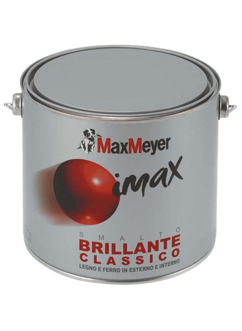 Smalto Imax Brillante Classico Grigio Cemento Max Meyer Lt Leroy