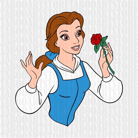 Free Belle Disney Princess Svg Svg Png Eps Dxf File