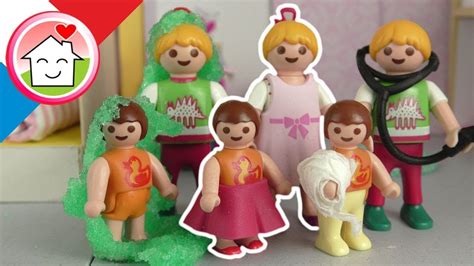 Playmobil En Francais Histoires Avec Anna Et Lena La Famille Hauser