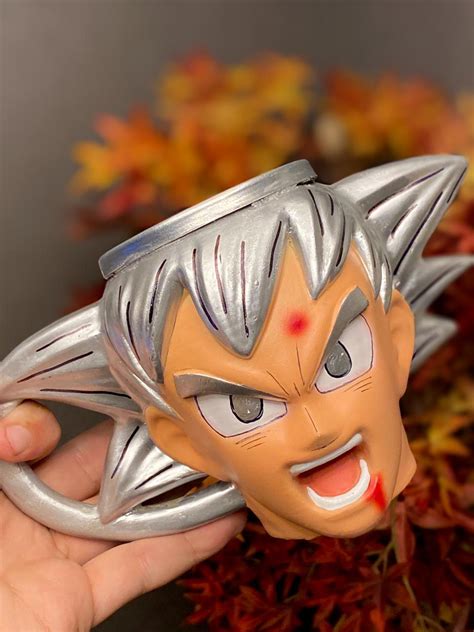 Caneca 3D Goku Ultra Instinto Goku Ultra Instinct Dragon Ball CD